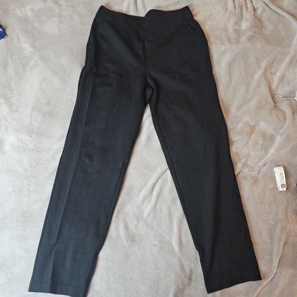 MAX STUDIO Pants Womens Large Black‎ Jogger Pull On Skinny Pants